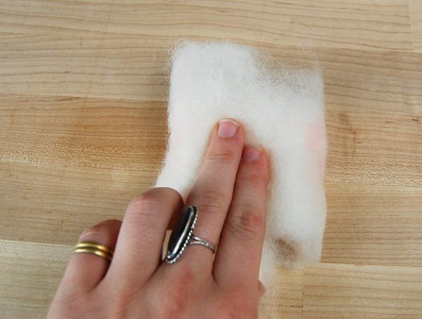 how to make felted soap