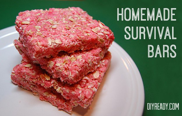 Homemade Survival Bars | DIY Survival Food You’ll Actually Want To Eat | survival food | survival food bars
