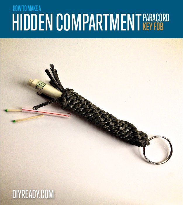 How To Make A Paracord Keychain | https://diyprojects.com/make-paracord-keychain/