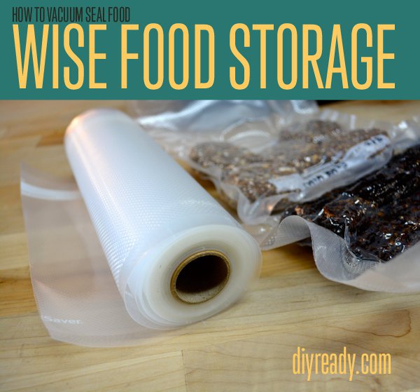 Wise Food Storage - Vacuum Sealing Food