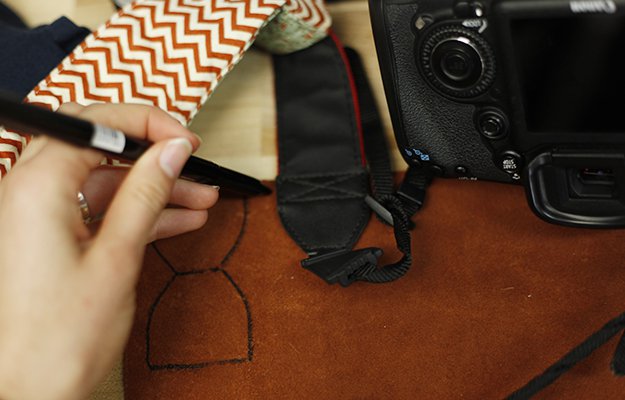 DIY Camera Strap | UpCycled Clothing