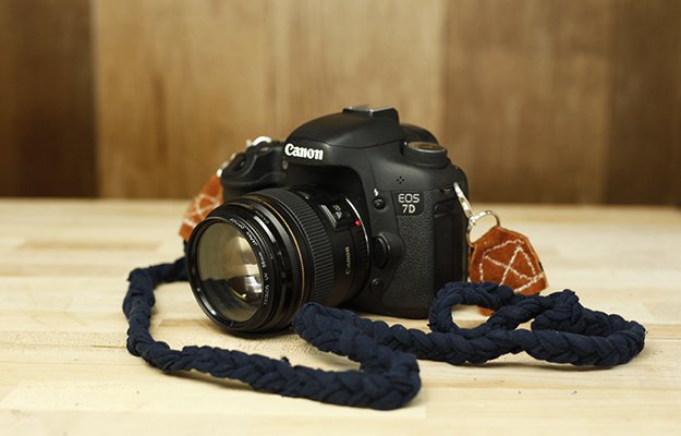 DIY Camera Strap | UpCycled Clothing