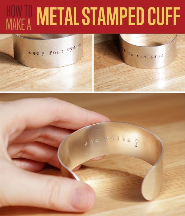 DIY, Metal-Stamping, DIY-Jewelry, Metal-Stamped-Cuff