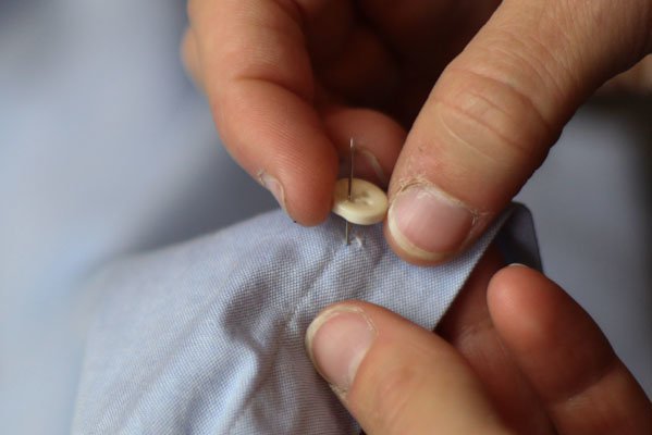 How to Sew On a Button-19