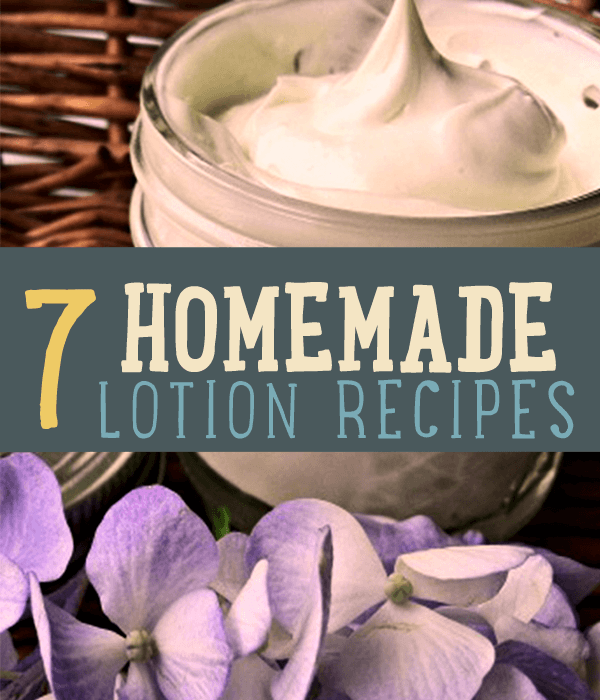 Homemade Lotion Recipes DIY Projects