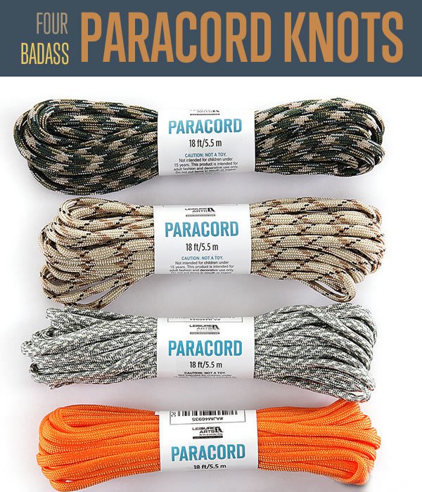 Four Badass Paracord Knots | Paracord Projects | DIY Skills
