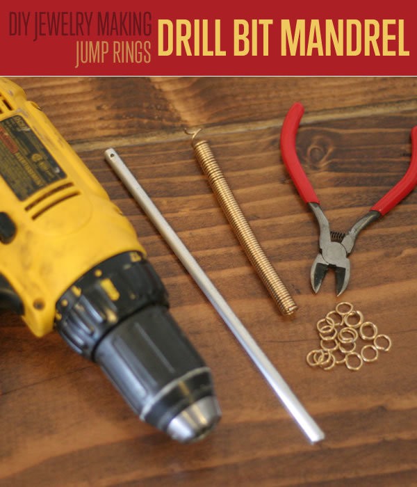 Drill Mandrel Attachment, Drill Bit Mandrel, Jump Rings, Jewelry Making Supplies, DIY Jewelry Making