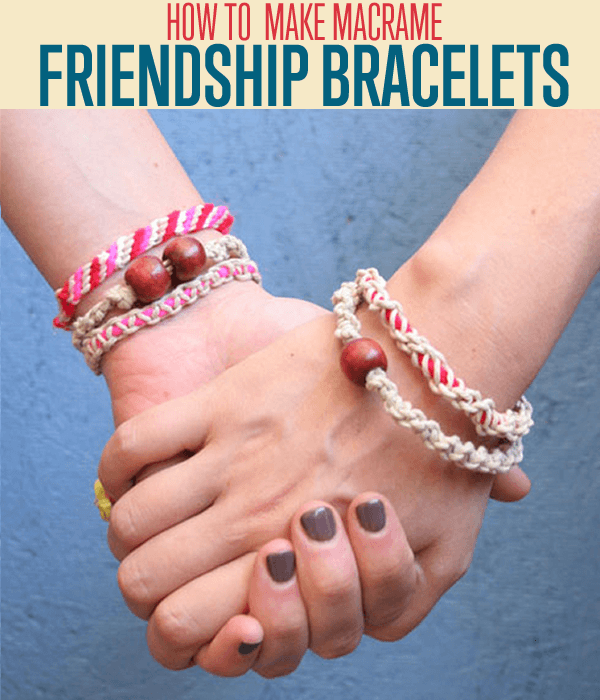 How to Make Macrame Friendship Bracelets TITLE