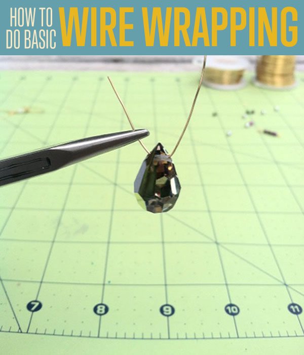 How To Make Wire Wrapped Jewelry | Handmade Jewelry Basics Tutorial