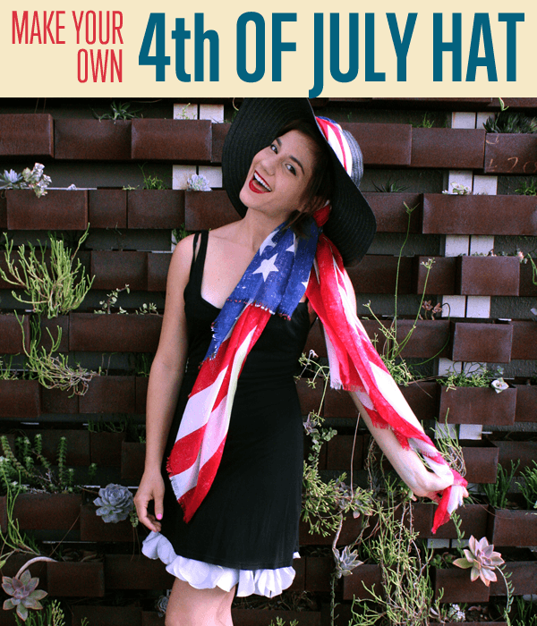 4th of July Craft and Fashion Projects | Make Your Own American Flag Hat