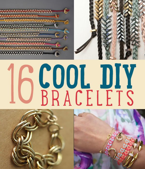 Cool DIY Bracelets | https://diyprojects.com/cool-diy-bracelets/