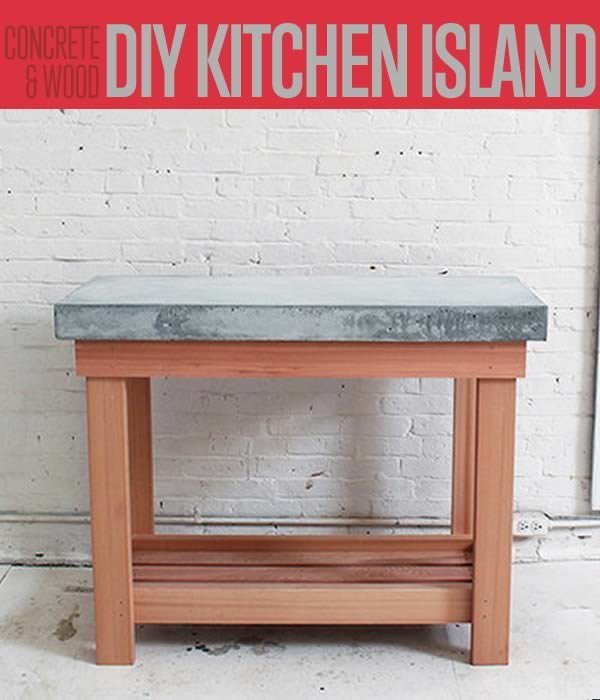 Build This DIY Rustic Kitchen Island | Cheap Kitchen Renovations