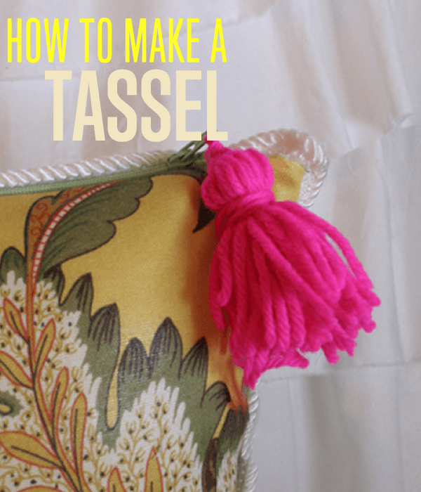 How to Make a Tassel 