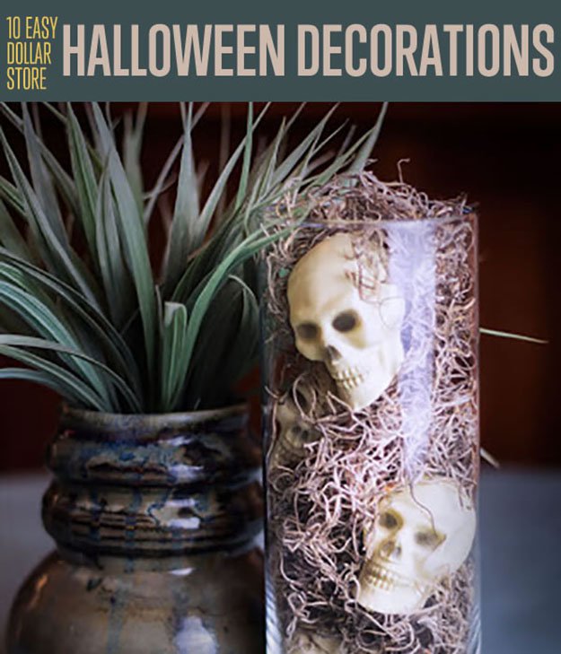 Placard | Easy Dollar Store Halloween Decorations You Should Try