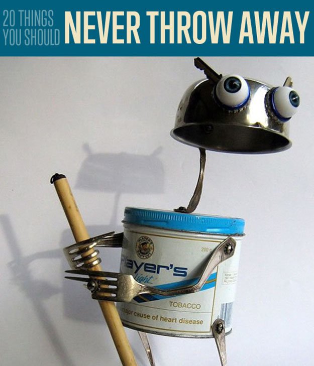 20 Things You Should Never Throw Away