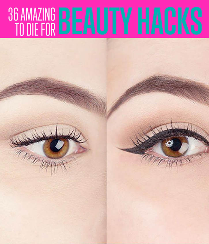 36 Amazing Beauty Hacks | To Die For Make Up Tips, see more at https://diyprojects.com/36-amazing-beauty-hacks-to-die-for-make-up-tips