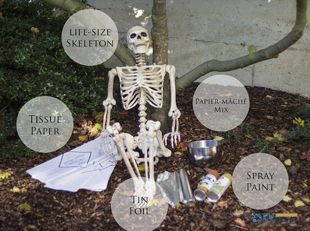 Decayed Corpse Halloween Prop | Halloween Decorating Ideas