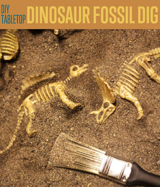 Tabletop Dinosaur Fossil Dig | Dino Dig Game