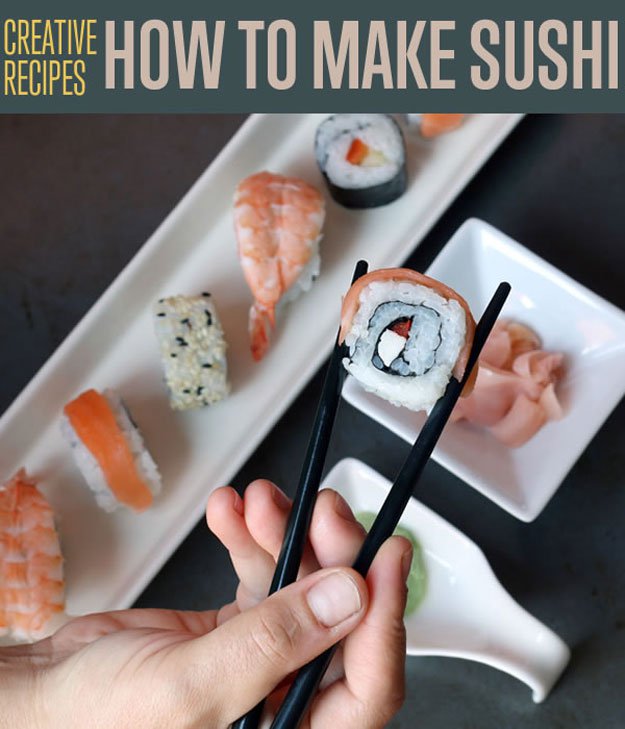 3 Sushi Recipes | How To Make Sushi
