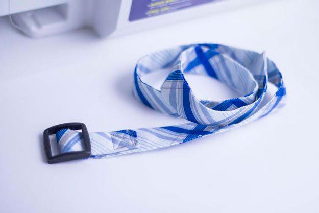 Sew the fabric | DIY Fabric Dog Collar | How To Make A Dog Collar