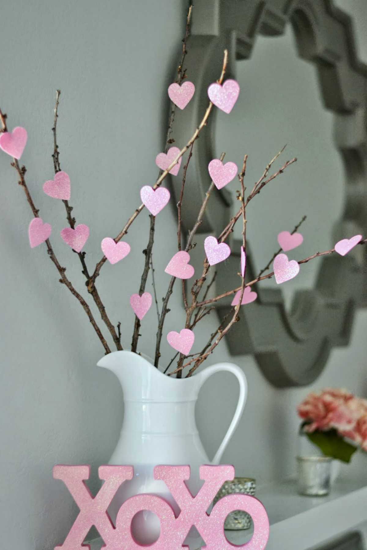 DIY Heart Tree | Cute And Easy Valentine Decorations To DIY