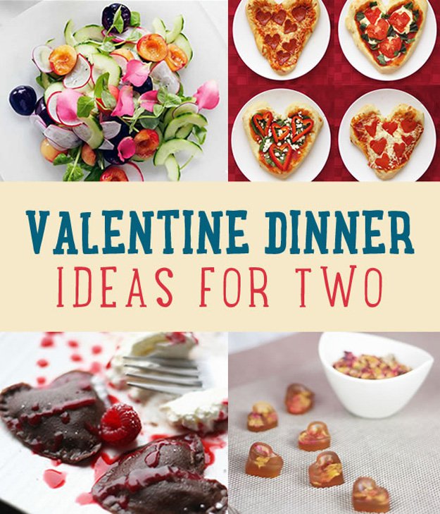 Romantic Valentine Dinner Ideas for Two | www.diyprojects.com/romantic-valentine-dinner-ideas-for-two