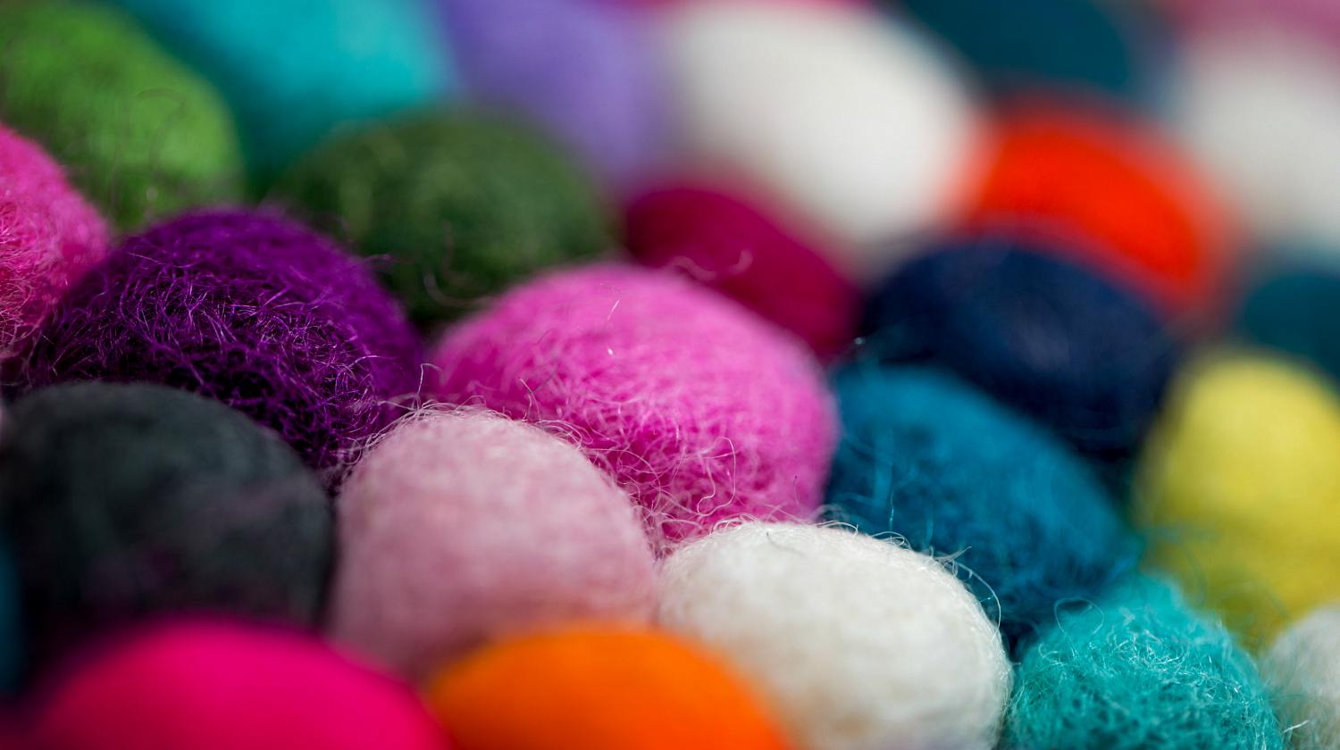 Colorful felt balls | How To Make Felt Balls For Your Next Crafting Projects | Featured