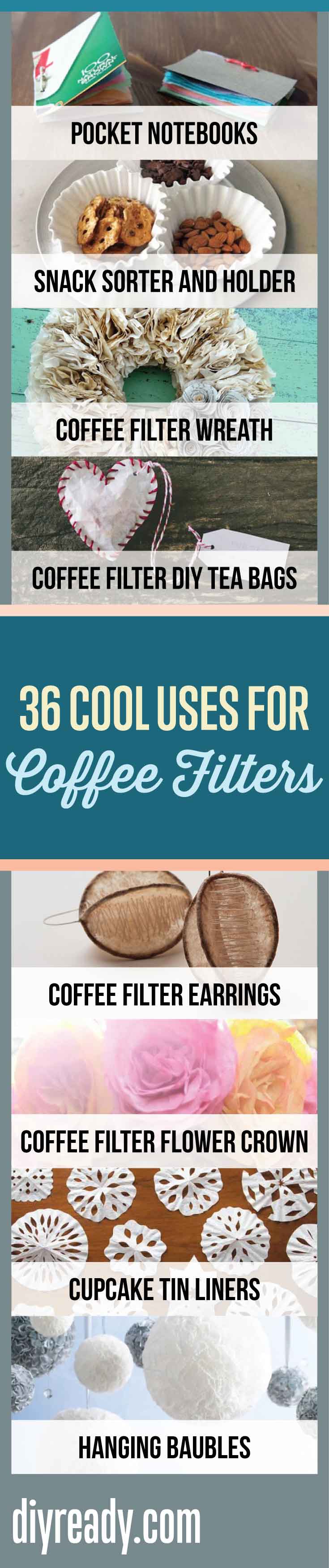 Uses for Coffee Filters | DIY Projects and Crafts by DIY Projects at https://diyprojects.com/uses-for-coffee-filters-diy-projects-and-ideas