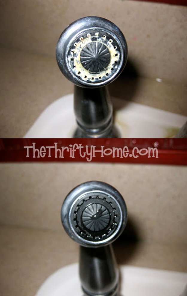 Easy shower head cleaning | 10-Minute Cleaning Hacks To Keep Your Home Sparkling