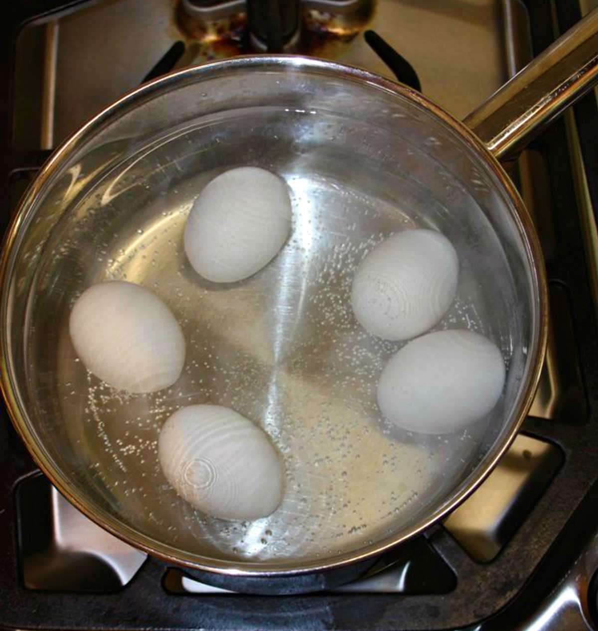 Boiling eggs | DIY Easter Egg Projects with Shaving Cream (Yup!)