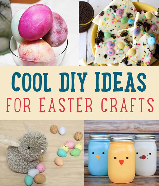 Easter Crafts, Recipes, And Cool DIY Ideas For Your Celebration | https://diyprojects.com/diy-ideas-for-easter-crafts/