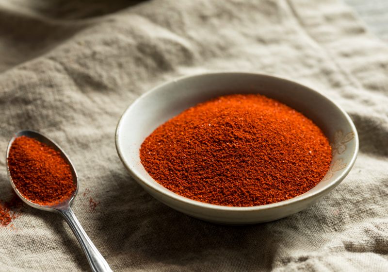 dry organic red smoked paprika bowl | weight loss detox tea recipe