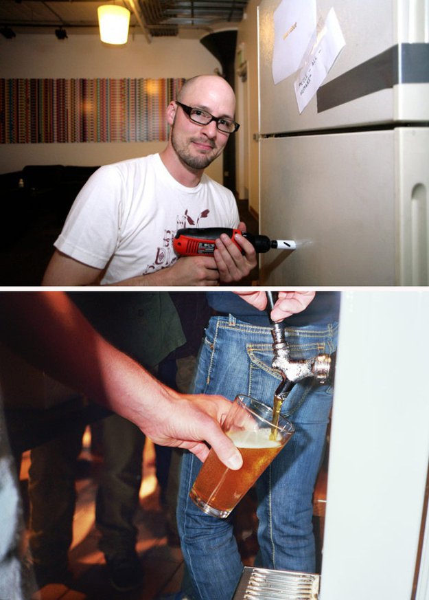 The Kegerator | More Awesome Man Cave Ideas For Manly Crafts Lovers | man cave room