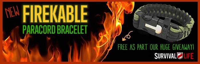 Free Paracord Bracelet - FireKable by DIY Projects | How To Make A Giant Monkey Fist Paracord Project