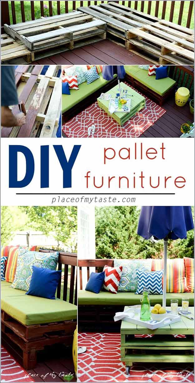 DIY Pallet Project Ideas for Outdoor Furniture DIY ...