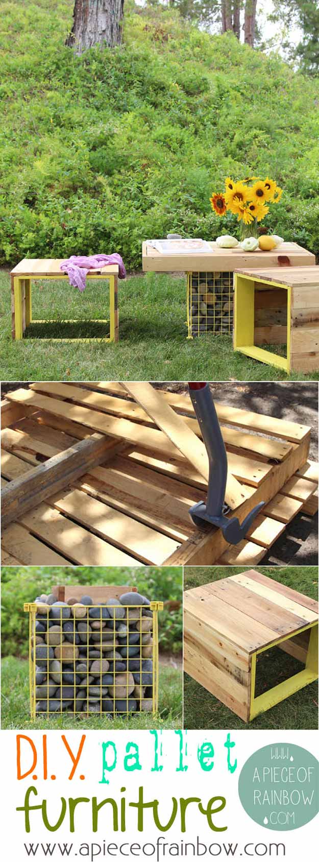 DIY Pallet Project Ideas for Outdoor Furniture DIY ...