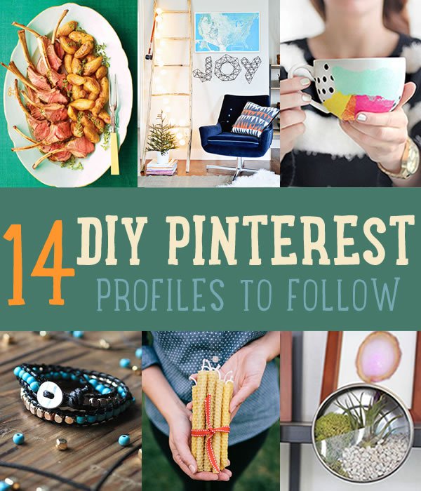 DIY Tutorials and Craft Ideas by DIY Projects at https://diyprojects.com/pinterest-diy-profiles-to-start-following