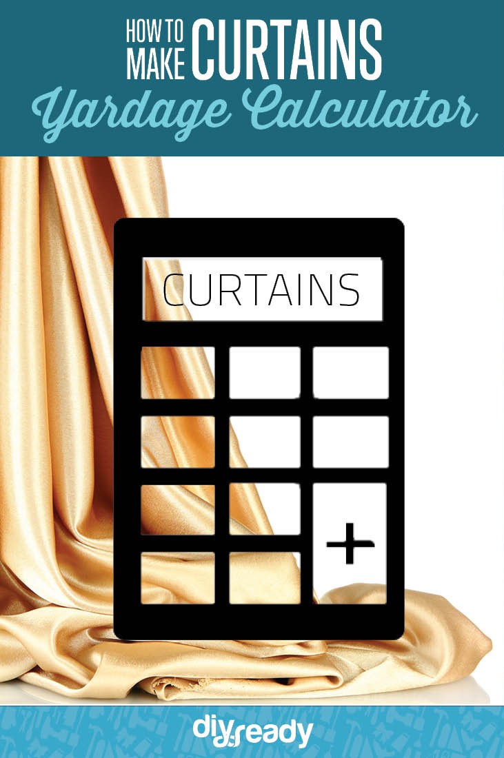 Excellent yardage calculator to measure your fabric for curtains! 