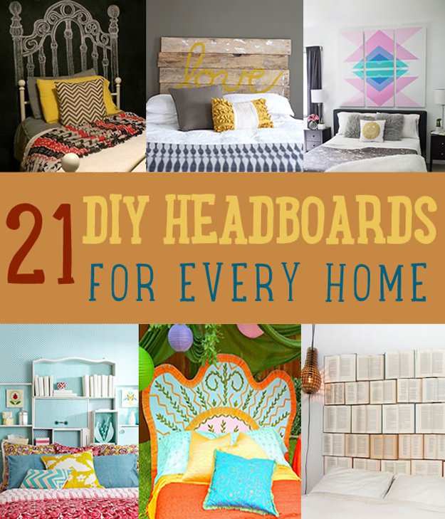 DIY Headboards for Every Home | https://diyprojects.com/diy-headboards-for-home/