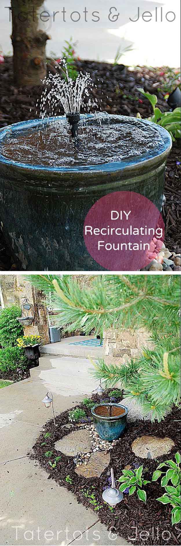 DIY Recirculating Fountain