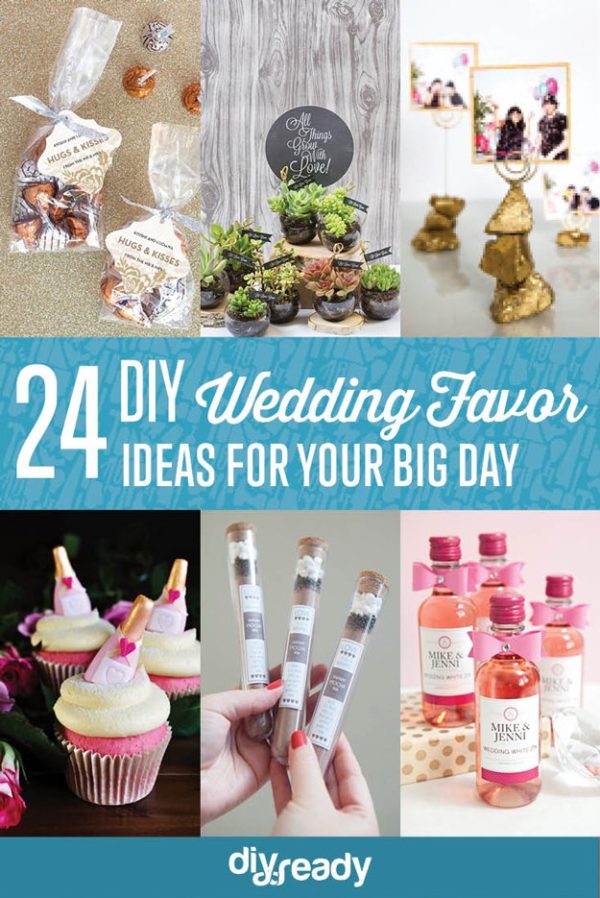 24 DIY Wedding Favor Ideas Guests Will Keep For Sure