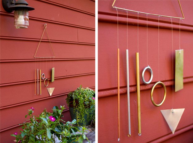 Modern Wind Chime | 32 DIY Wind Chimes 