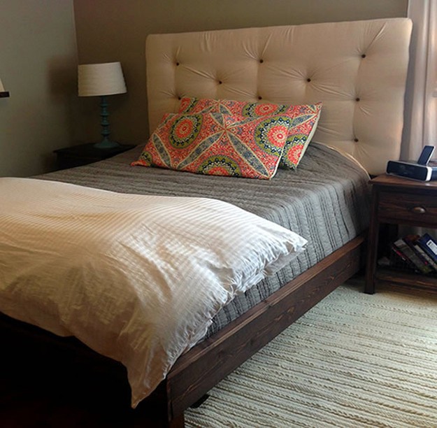 DIY Headboard and Bedframe | Easy Woodworking Projects 