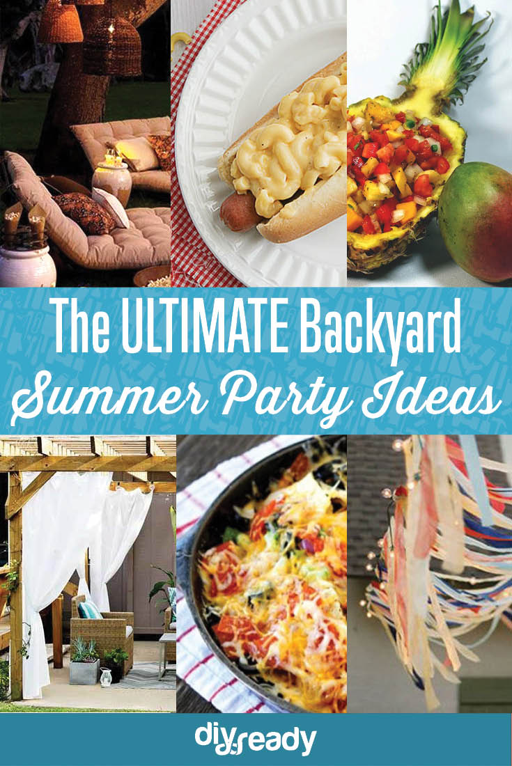 The Ultimate Backyard Summer Party Ideas!