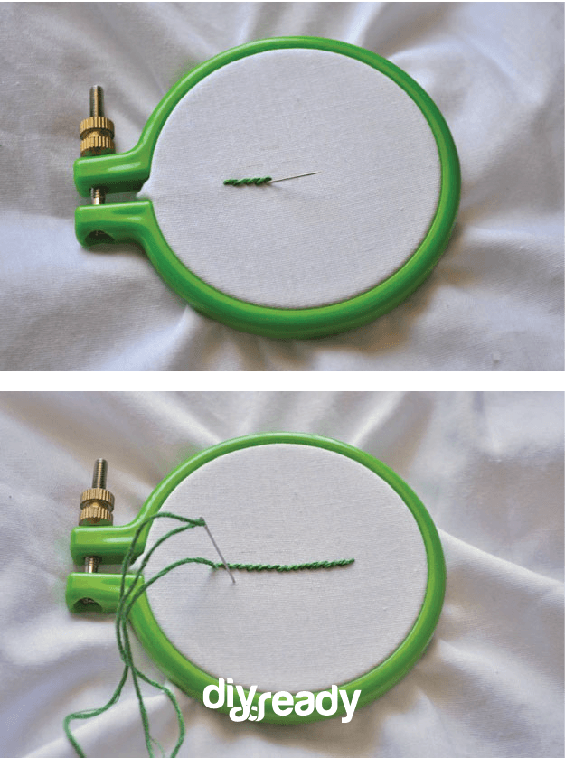 Check out The Stem Stitch | DIY Embroidery Stitches at https://diyprojects.com/stem-stitch-embroidery-stitches/