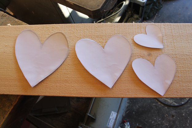 DIY Hanging Hearts Craft | https://diyprojects.com/how-to-make-hanging-hearts/