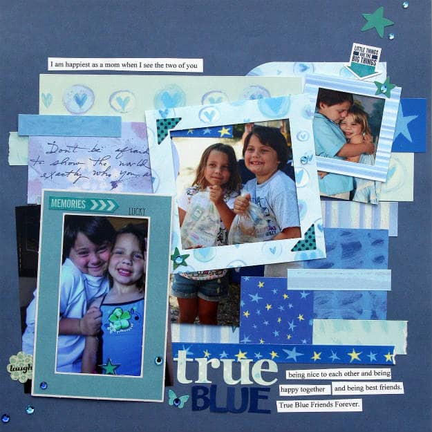 Apply Monotone Color Scheme | Cool DIY Scrapbook Ideas You Have To Try