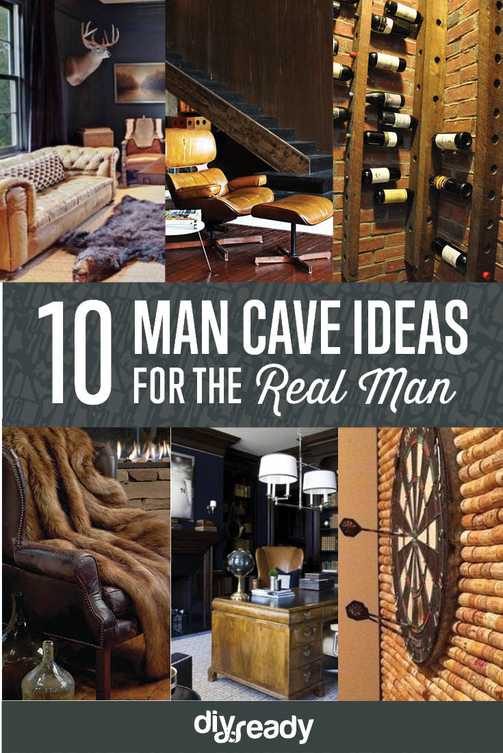 Man Cave Ideas For Real Men | https://diyprojects.com/man-cave-ideas-2/