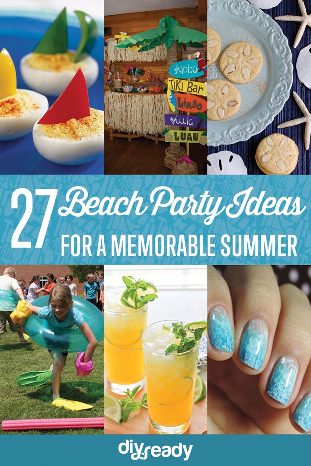 27 Amazing Beach Party DIY Ideas