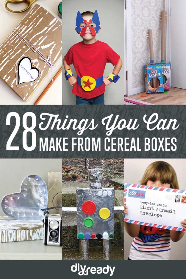 28 Things You Can Make From Cereal Boxes 